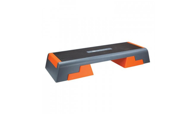 Step for aerobics HMS Premium AS007 BLACK / ORANGE