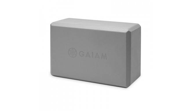 GAIAM foam yoga cube gray 61350