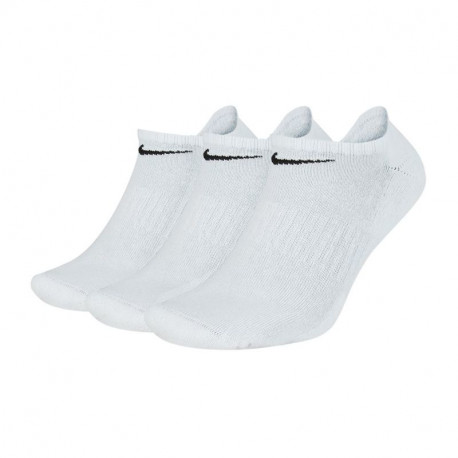 Nike Everyday Cushion No Show 3Pak M socks SX7673-100 (34 - 38)