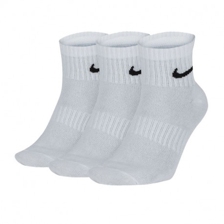 Nike Everyday Lightweight Ankle 3Pak M socks SX7677-100 (47 - 50)