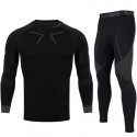 Alpinus Tactical Base Layer Set Thermoactive Underwear Black and Gray M GT43276 (S)