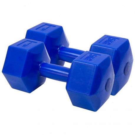 EB FIT composite dumbbell set 2x5kg black 1027050