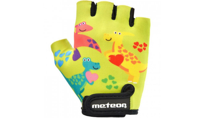 Cycling gloves Meteor Dino Junior 26190-26191-26192 (XS)