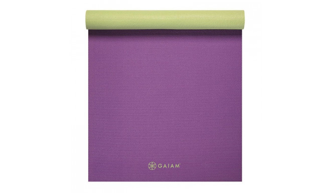 Double-sided Yoga Mat Gaiam Grape Cluster 4mm 62518