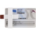 +ID smart card reader USB, white