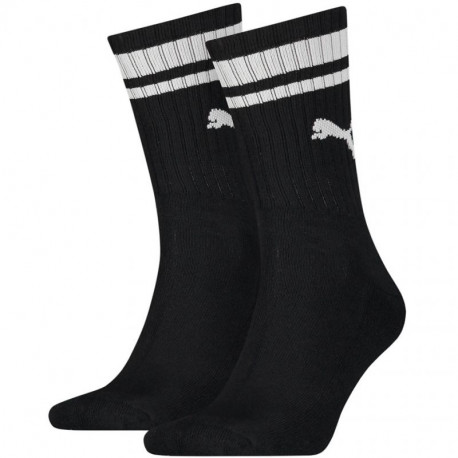Puma Crew Heritage Stripes socks 2 pack Unisex 907944 01 (39-42)
