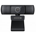 Swissten Full HD Web Camera with Microphone / Auto Focus USB 2.0