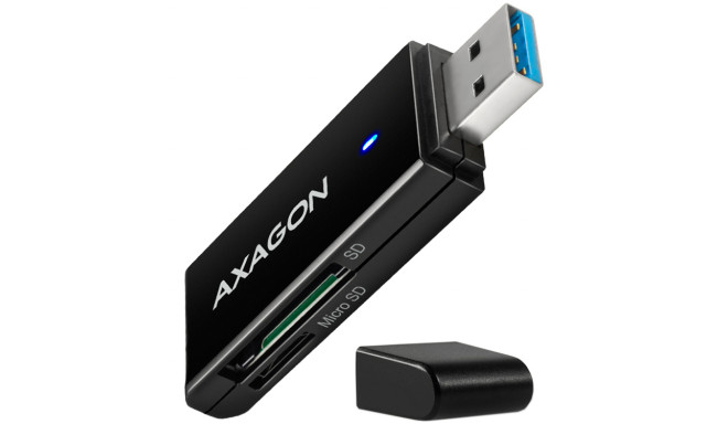 Axagon mälukaardilugeja CRE-S2N USB 3.2 Gen 1