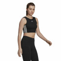 Naiste Varrukateta T-särk Adidas Must (M)