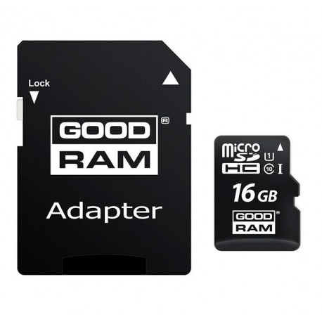 Goodram mälukaart microSDHC 16GB Class 10 UHS-I