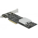 DeLOCK PCIe x8> 2xext. USB 20 Gbps USB-C - 89009