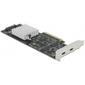 DeLOCK PCIe x8> 2xext. USB 20 Gbps USB-C - 89009