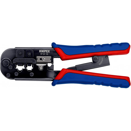 Knipex crimping pliers 975110 SB - for Western plugs