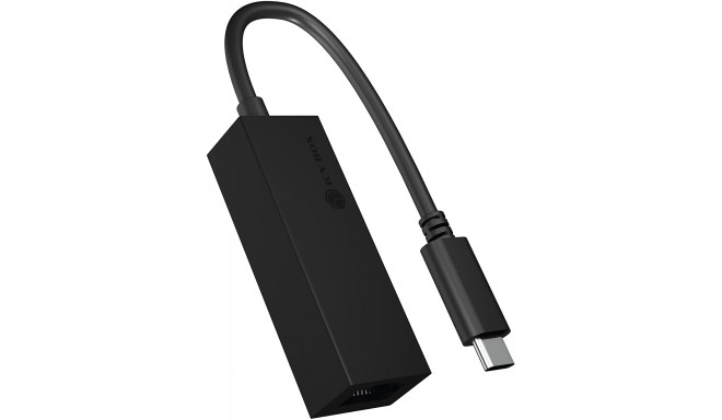 ICY BOX USB-C Gigabit Ethernet LAN Adapter IB-LAN100-C3 (black)