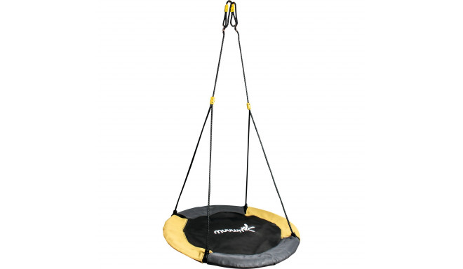 Muuwmi nest swing 90 cm (yellow/grey)