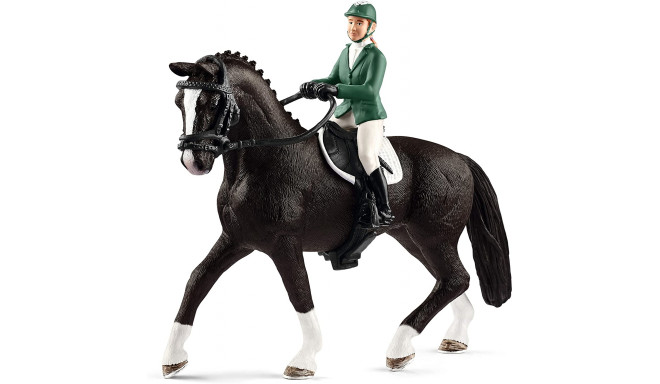 Schleich Hanoverian gelding, dun, play figure