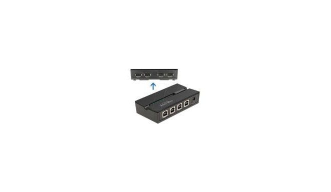 Delock USB 2.0 Switch f. 4 PCs to 4 devices - 11494