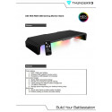 ThunderX3 AS5 HEX Monitor Stand RGB / 3xUSB 3.0 / IR Remote