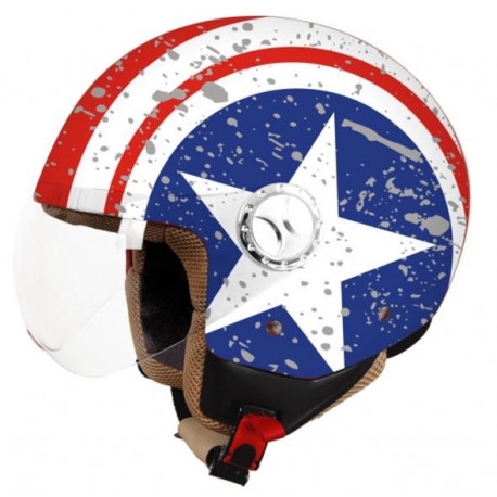 MOTORCYCLE HELMET HD-592XL MULTICOLOUR