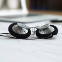 Koss KSC75 headphones/headset Wired Ear-hook Music Black, Silver