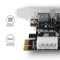 Axagon PCEU-232VL interface cards/adapter Internal USB 3.2 Gen 1 (3.1 Gen 1)