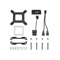 Aerocool MIRAGEL120 CPU Liquid Cooler 12cm ARGB Fan TDP 200W Black