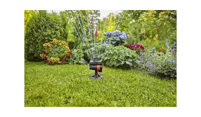 Gardena 8251-20 water sprinkler Circular water sprinkler Black, Orange