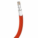 Textilní pletený kabel Baseus Yiven USB / Lightning 1,8M červený (CALYW-A09)