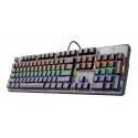 Trust GXT 865 Asta keyboard USB QWERTY Black