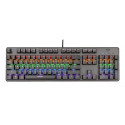 Trust GXT 865 Asta keyboard USB QWERTY Black