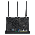ASUS AX5700 RT-AX86U wireless router Gigabit Ethernet Dual-band (2.4 GHz / 5 GHz) 3G 5G 4G Black, Re