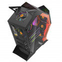 Darkflash K1 computer case (black and orange)