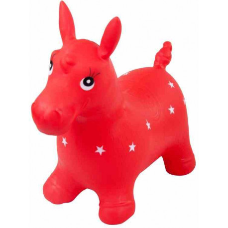 Sun Baby прыгунок Rubber Horse, красный