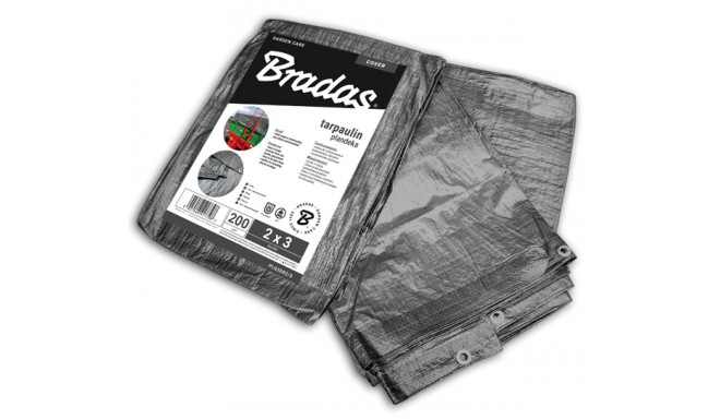 Brezentas / tentas neperšlampamas 200g / m² 5 x 6 m, Bradas