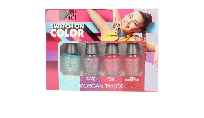 MORGAN TAYLOR SWITCH ON COLOR lote 4 pz