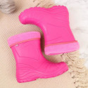 Jr. Befado pink galoshes with a sock (31)