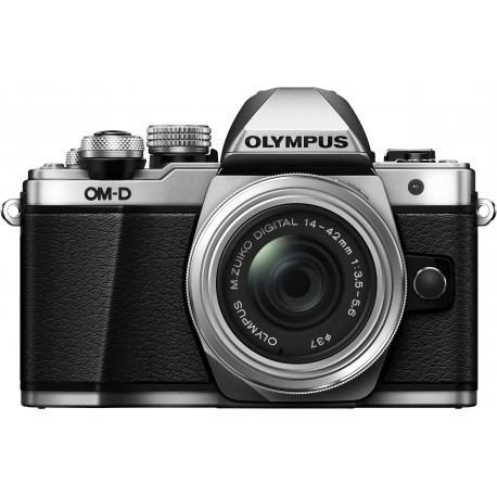 Olympus OM-D E-M10 Mark II + 14-42mm II R Kit, sudrabots