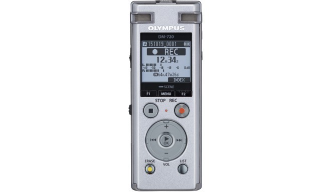 Olympus digital recorder DM-720, silver