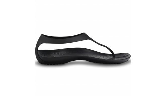 Sandały damskie Crocs Sexi Flip Wmns czarne 11354 060