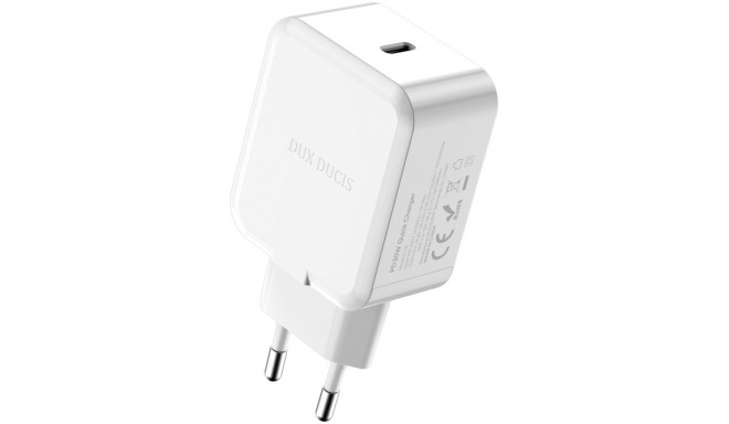 Dux Ducis charger C110 USB-C 30W, white