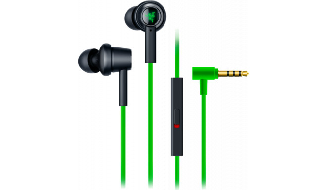 Razer kõrvaklapid + mikrofon Hammerhead Duo Console, must/roheline