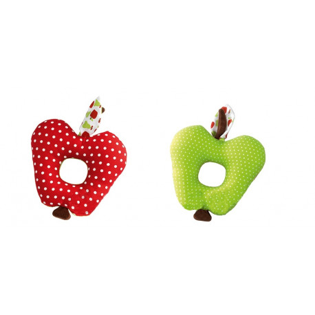 Grip rattle FASHY APPLE 126512x16 cm