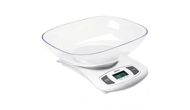 Sencor SKS 4001WH Kitchen scale with a bowl