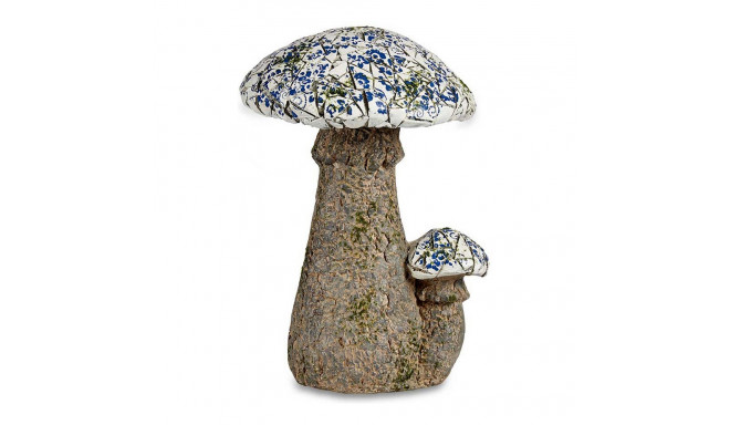 Decorative Garden Figure Ibergarden ZD18064 Polyresin Mosaic Mushroom 29 x 44 x 32 cm