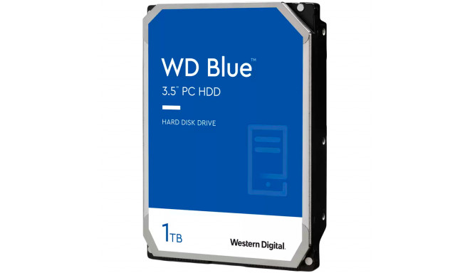 Western Digital kõvaketas Blue Desktop 3.5" 1TB 64MB SATA III-600
