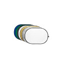 Godox 7 in 1 Goud, Zilver, Zwart, Wit, Transparant, Blauw, Groen Reflector Disc  150X200cm