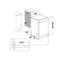 Dishwasher Whirlpool WFC3C33FX