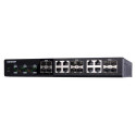 QNAP QSW-1208-8C network switch Unmanaged None Black