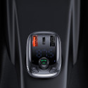 Baseus FM Transmiter Bluetooth 5.0 nabíječka do auta PPS Quick Charge QC4.0 Power Delivery USB Typ C