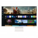 Samsung M8 Smart Monitor, 4K UHD, USB-C, valge - Monitor nutiteleri funktsioooniga